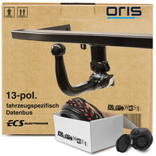 AHK abnehmbar für Citroen C4 Grand Picasso II DA / DE 13- +ESatz 13poliger SET