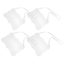 4PCS Clear Hanging Sign - Wedding Chair Reserved Seating Signs DIY Acrylic