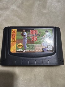 RBI Baseball '95 Sega 32X Complete Set with Box, Manual, and Protector