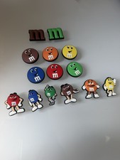 14 X M&M Shoe Charms - kompatibel mit Crocs - kostenlose Lieferung