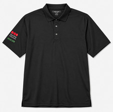 National Patrol Security Polo 2XL Black Securitas Logos