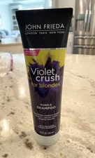 John Frieda Violet Crush For Blondes Purple Shampoo 8.3 oz
