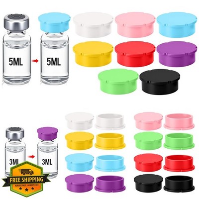 Mifoci 24 Pack Glass Vial Caps 3ml to 100ml Leak Proof
