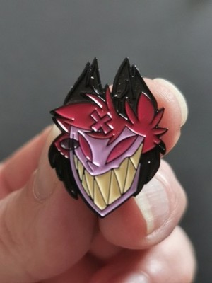 HAZBIN HOTEL HELLUVA BOSS Anstecknadel Aufnäher Neu Hochwertig