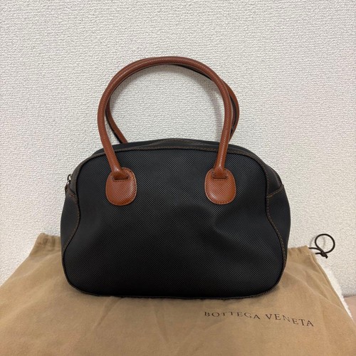 Bottega Veneta Marco Polo Vintage Handbag - Brown Leather Authentic From Japan
