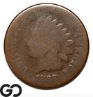 1868 Indian Head Cent Penny