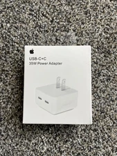Original Genuine Apple MacBook Dual USB-C Charger 35w MNWP3AM/A NEW! SEALED OEM