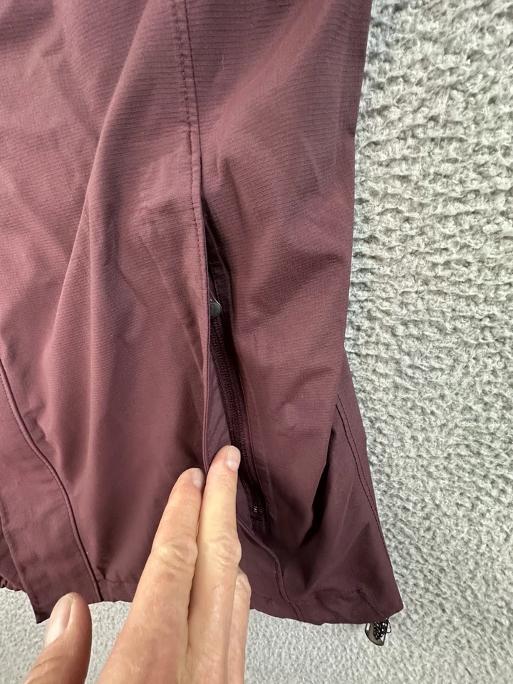 Chaqueta Cabelas de Colección Para Hombre Grande Granate Cortavientos Con Capucha Gore-Tex Foto 3 de 4