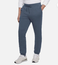 Jogger Blue Shearling Lined Pockets Super Soft Men's XXL By Eddie Bauer MSRP 90