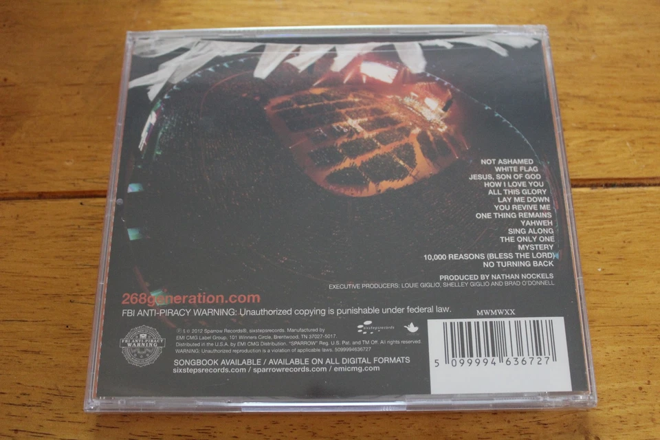 Passion CD White Flag Live New Chris Tomlin David Crowder Worship Music 2012 Foto 2 de 2