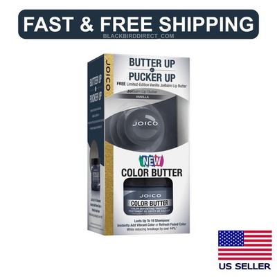    Joico Color 6oz Intensity Color Butter Titanium FREE Vanilla Lip Butter