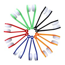Eyeglass Cleaner Pads Microfiber Eyeglass  Sunglasses Cleaner Tool Multi-Color