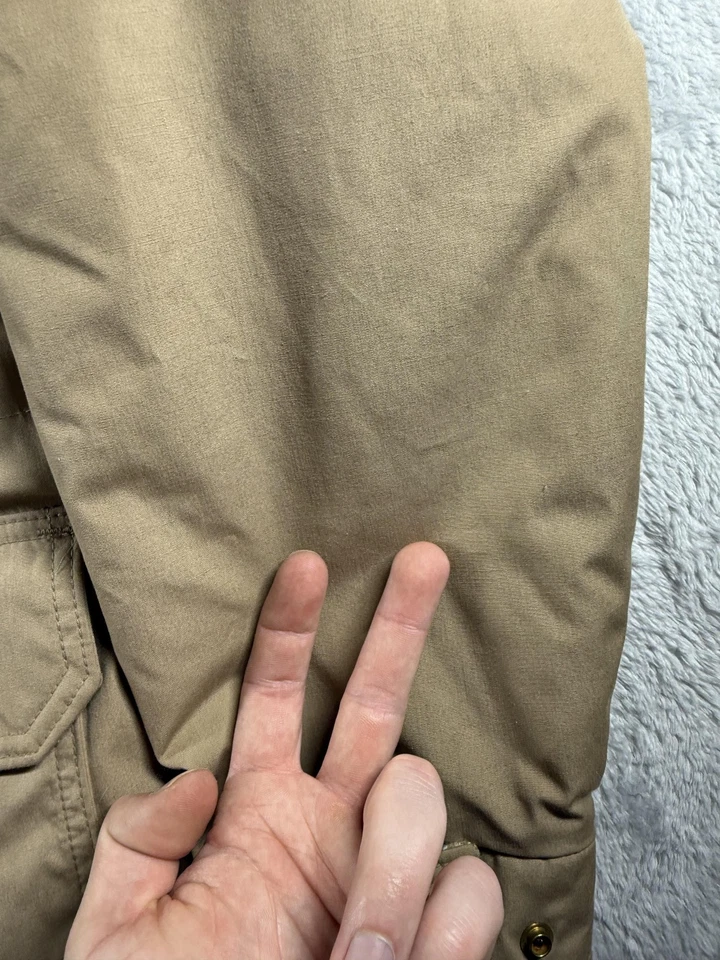 Vintage LL Bean Coat Mens Large Tall Wool Lined Thinsulate Parka Made USA 90s - Image 4 of 4