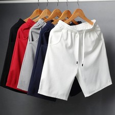 Summer Breathable Men Mesh Shorts Gym Bodybuilding Casual Loose Shorts.