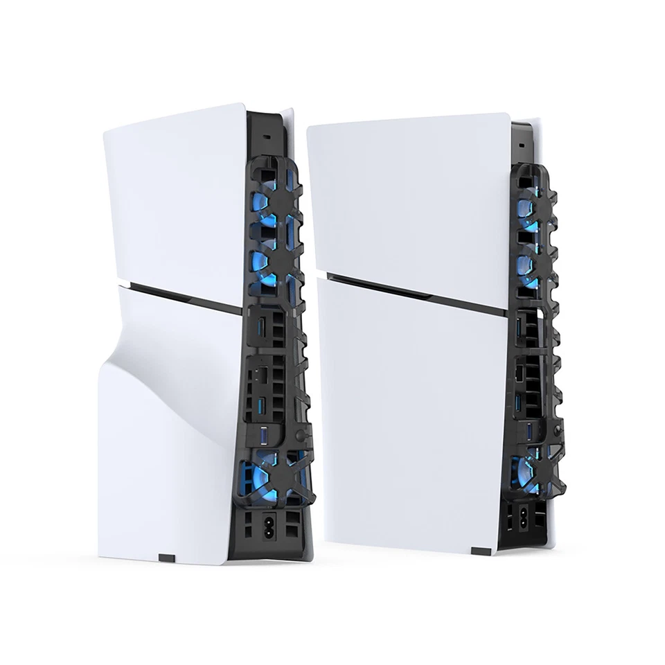 Upgraded Cooling Fan For PS5 Slim Disc/Digital Console Cooler Fan LED + USB 3.0 - Image 4 of 4