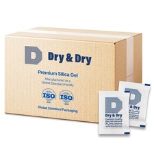 5 gm X 3000 PK "Dry  Dry" Silica Gel Desiccant Packets Reusable -FDA Compliant