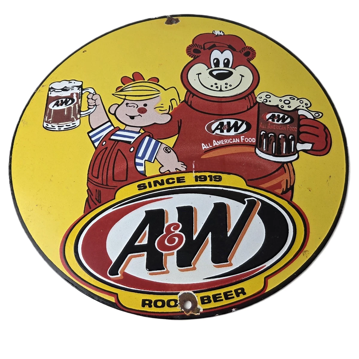 アンティーク ROOT BEER 看板 アメリカ 昭和レトロ テッド 【公式通販】