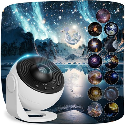 Projector Pro for Bedroom, 13 in 1 Star Projector Light, Ceiling Night Light Mil