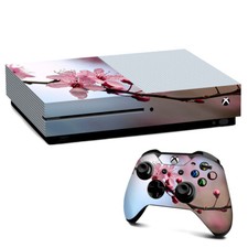 Xbox One S Console Skins Decal Wrap ONLY cherry blossoms