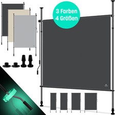KESSER Senkrechtmarkise Außenrollo Balkon Sichtschutz Wind Sonnen Schutz Markise