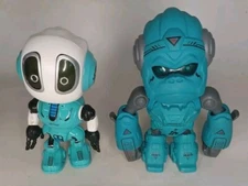 Gilumza Robot Gorilla King Kong Robot LED & Ditto Robot Lot of 2