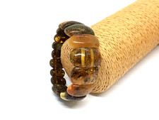 Ancien Bracelet Ambre Vintage Perles Ambre Naturel BALTIQUE Bijoux Femme 17,6...