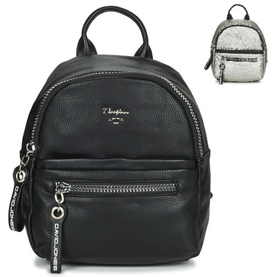 Zaino Donna Eco Pelle Nero Zainetto Borsa Spalla Tempo Libero DAVID JONES |  eBay