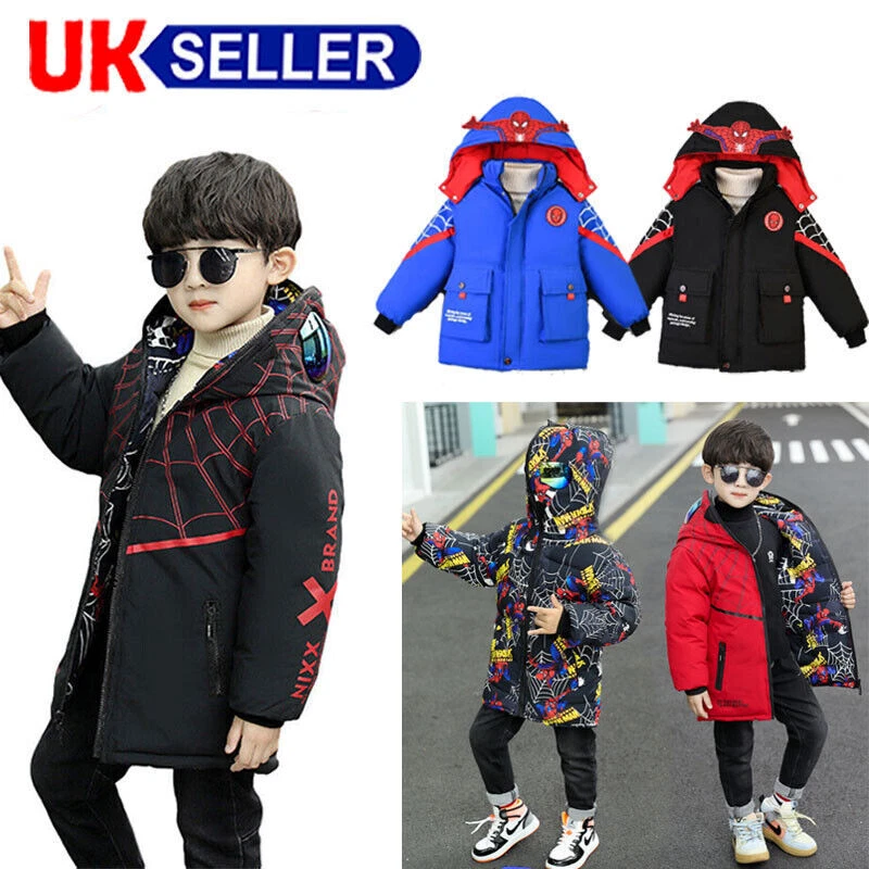 Spiderman coat hotsell