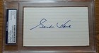Gordie Howe Autograph 3x5 Index Card PSA DNA Authenticatiion