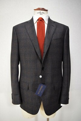 SCUDERI abito uomo sartoriale LANA principe di galles tg 52-54-56