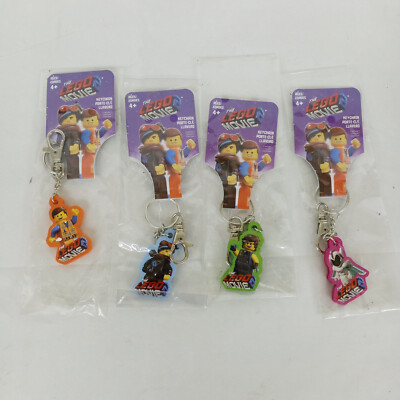 Lego Movie Keychains Complete Set of NEW