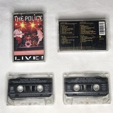 The Police Live DOUBLE CASSETTE TAPES Concert Featuring Sting