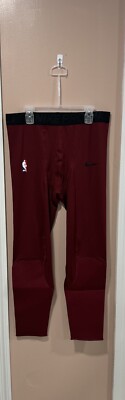 Nike NBA Pro Hyperstrong Maroon XLT Padded Tights AA0753-677 NWOT