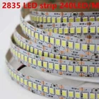 5m/lot 10mm PCB 2835 SMD 1200 LED Strip Tape DC12V 24V Flexible Light 240 leds/m