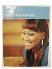Yolanda Adams Poster Mountain High Face shot Promo