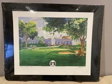 "Swing For The Kids" Tom Lynch Limited Edition Watercolor Lithograph 165/180