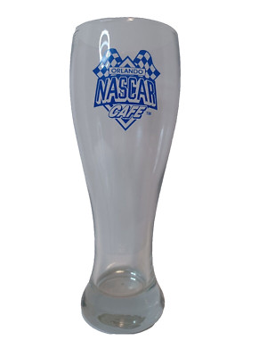 Vintage Nascar Cafe Orlando Tall Glass Cup