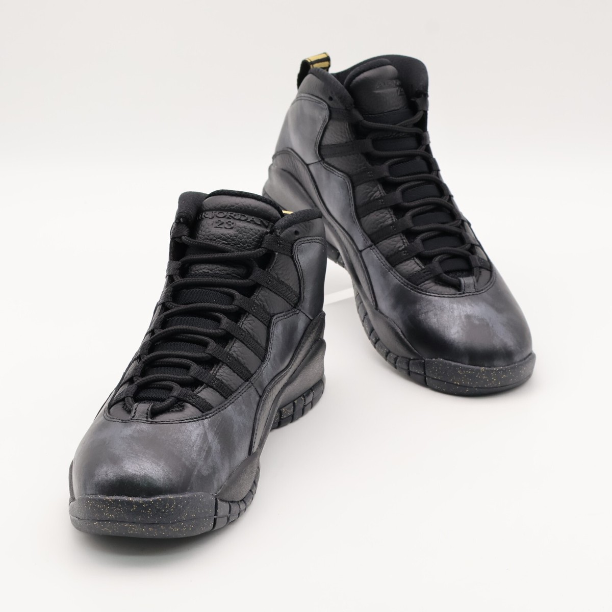 310805-012 Nike AIr Jordan 10 Retro NYC New York City Black 310805-012 Nike AIr Jordan 10 Retro NYC New York City Black