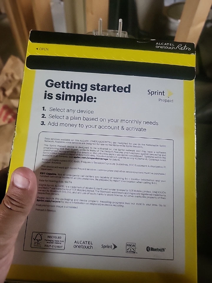 LG 306G - Black (Sprint) Cellular Phone - Image 2 of 2