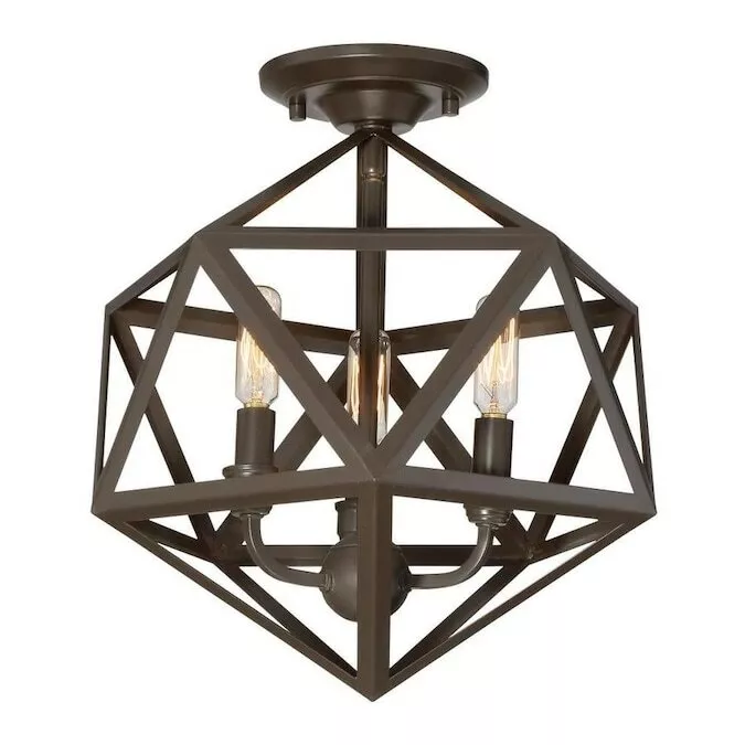 Quoizel Liberty Park 13.125 in Bronze Casual Transitional Semi