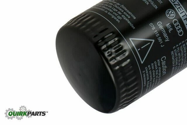 Подлинный масляный фильтр двигателя Volkswagen 1998-2005 Passat GLS 4 Motion 078-115-561-J - Изображение 3 из 4