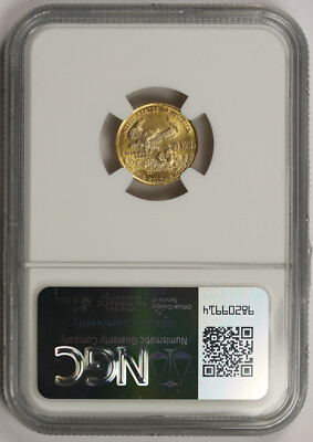 1988 Gold Eagle $5 Tenth-Ounce MS 69 NGC 1/10 oz. | eBay