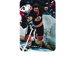 1977-78 Topps Mini Glossy Insert #16 Jean Ratelle Boston Bruins