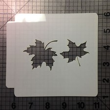 Fall Leaves Stencil 100