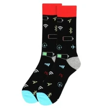 Men's Smart Phone Novelty Socks