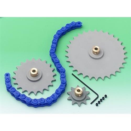 Plastic Chain & Cogs / Sprockets Model Making Educational Hobbyists Motor etc10