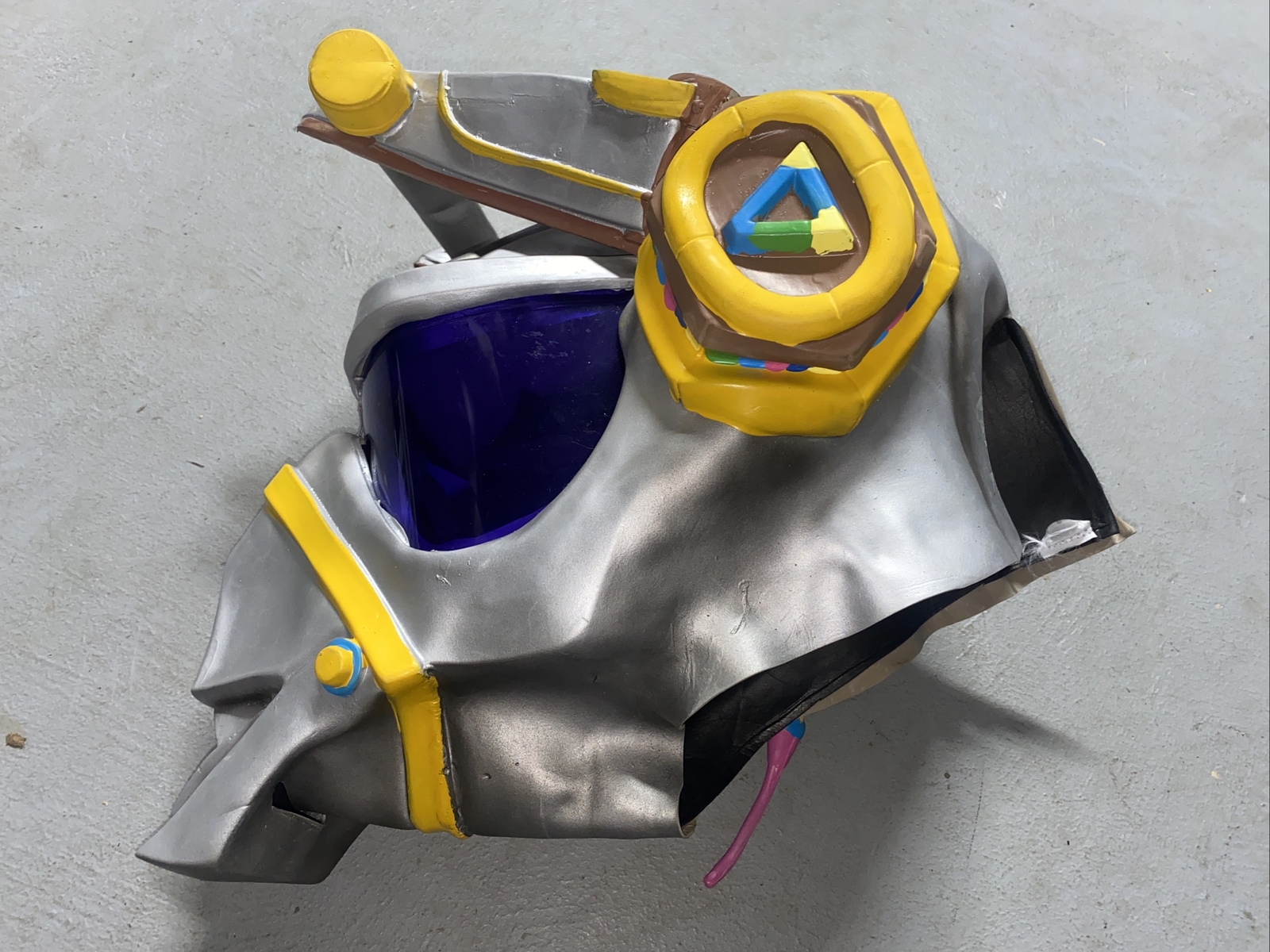 DJ Yonder Fortnite Latex Mask Cosplay Costume Accesso… Gem