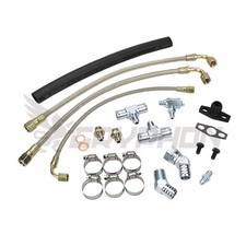 Turbo Oil Water Line Kit For Toyota Hilux Vigo Tacoma 2tr-fe Garrett Gt28r Gt30r