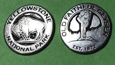 #ad #ad Yellowstone Bison Old Faithful Token $4.75