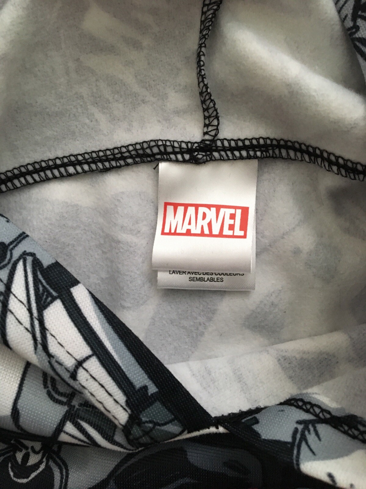 Marvel Deadpool Flat Cap Hat 3D Graphic Print Hoodie Sweatshirt Men's Size M image 7